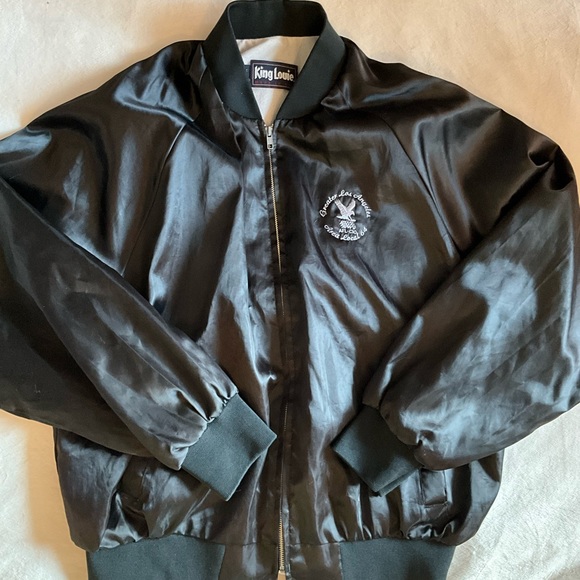 VINTAGE Los Angeles Area Local Graphic Wind Breaker Jacket Made in USA - Picture 2 of 6